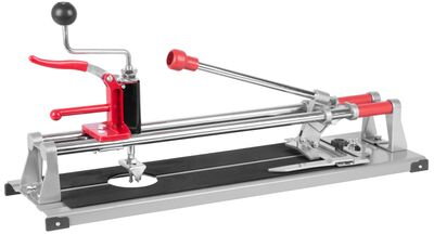 Rezačka na dlažbu a obklad MT124A, oceľ, 600 mm, s vykružovačom, ručná