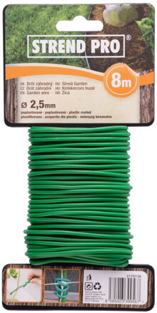Drôt Strend Pro MaderGarden, 2,5 mm, 8 m, viazací, záhradný