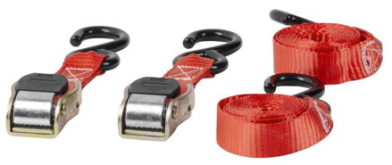 Popruh upínací Strend Pro, pás so sponou, 25 mm, 1,8 m, 250 kg (2 ks)