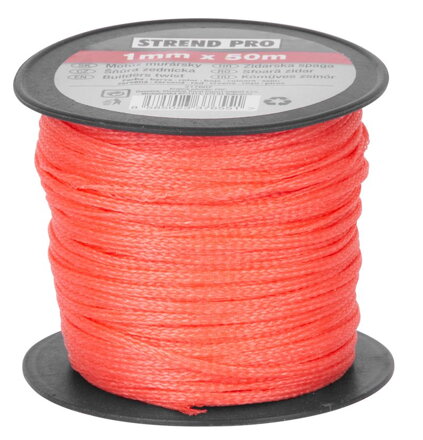 Motúz STREND červený, 1,7 mm, 50 m, murársky