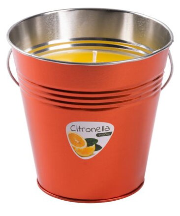 Sviečka proti komárom Citronella CB163, vedro, 610 g, 150x150 mm