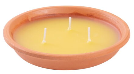 Sviečka proti komárom Citronella, terakota, 80 g, 30x125 mm