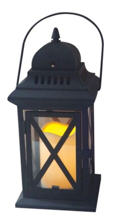 Lampáš MagicHome LM3609, 30 cm, LED, kovový, vintage štýl