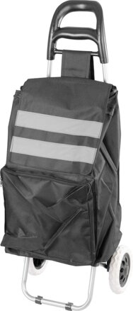 Nákupná taška na kolieskach Demeter, PE/PVC, EVA, 30 kg, 35x30x96 cm