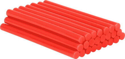Tavná tyčinka Strend Pro GS-201C, 100x07 mm, červená, 24 ks