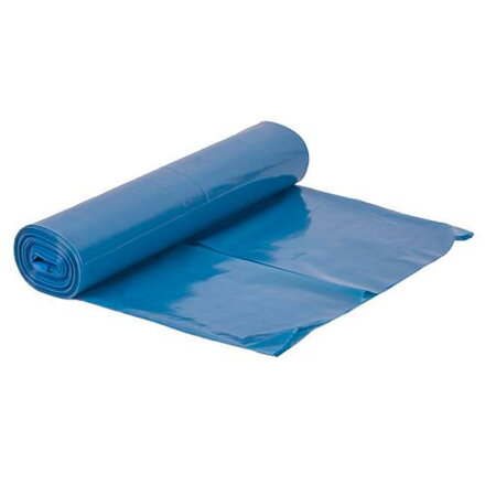 Vrecia na odpad ROLO LDPE T711.05, modré, 120 l, 15 ks