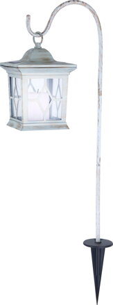 Solárna lampa Subra 70 cm – 1 LED, biela