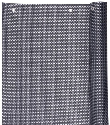 Balkónová zástena Polyrat77 0,9x3 m, antracit, UV