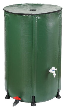 Barel na dažďovú vodu s ventilom Strend Pro CRB50, 500 l, skladací