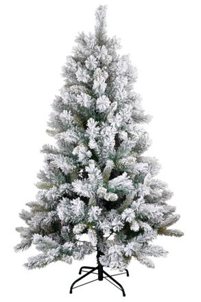 Vianočný stromček MagicHome Harry, jedľa zasnežená, 180 cm