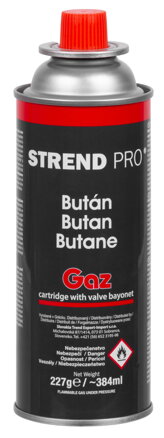 Kartuš Strend Pro, 227 g, s ventilom, butánová náplň