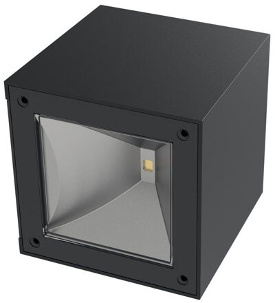 Solárna LED lampa na stenu/plot – 10x10x10 cm