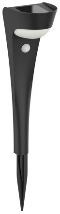 Solárna LED lampa so senzorom pohybu – 52,5 cm, čierna