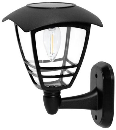 Strend Pro Garden Lampa solárna, stena/plot, 14x15x21 cm 2172169