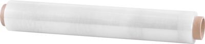 Fólia Stretch, 500 mm × 115 m, transparentná, baliaca, 23 µm