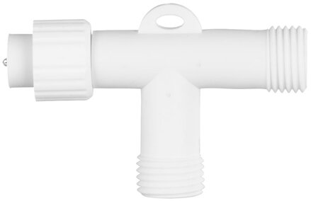 Konektor MULTI CONNECT C53, T-kus, biely, exteriér