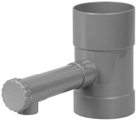 Zberač dažďovej vody Strend Pro, 100 mm, s nastaviteľným ventilom
