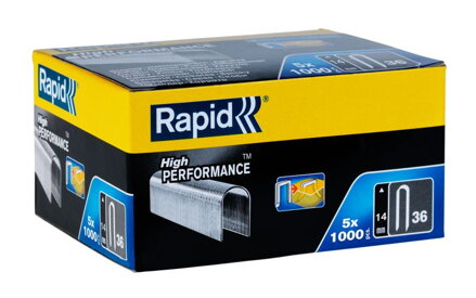Spony do sponkovačky RAPID 36, 14 mm, 5000 ks, na káble
