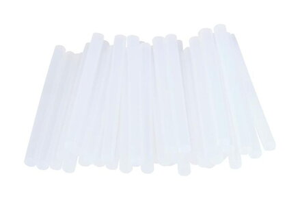 Tyčinka RAPID, 07x90 mm, transparentná, 36 ks, tavné lepidlo