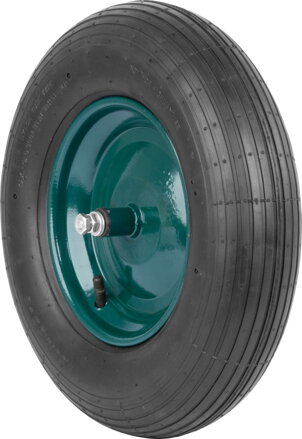Koleso na fúrik Strend Pro Premium Fortis BLACK, nafukovacie