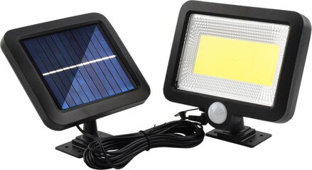 Solárne svietidlo STREND PRO LED, 180 lm, senzor pohybu, 15x12,7x2,5 cm