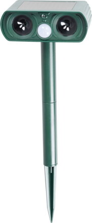 Odpudzovač na zver Strend Pro – ultrazvukový, solárny, 145×95×395 mm