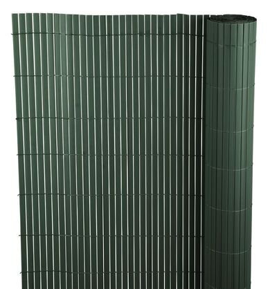 Umelý bambusový plot PVC 900 mm, zelený, 3 m, UV ochrana