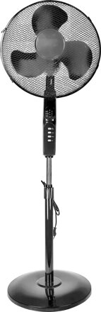 Ventilátor Strend Pro, stojanový s diaľkovým ovládaním, 40 cm, 45 W