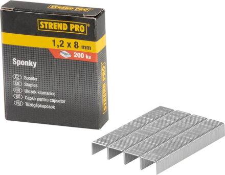 Spony Strend Pro KF1062-06, 8 mm, balenie 200 ks