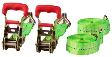 Popruh upínací Strend Pro 30 mm, pás s račňou, 4,5 m, 2 ks