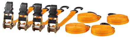 Popruh upínací Strend Pro 25 mm, L-4,5 m, 500 kg, 4 ks