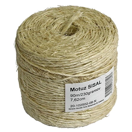 Motúz Sisal, 90 m/230 g, TubePack