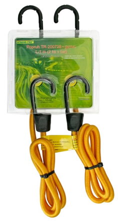 Guma upínacia Strend Pro LB344, 8 mm, 2×100 cm, oceľový háčik