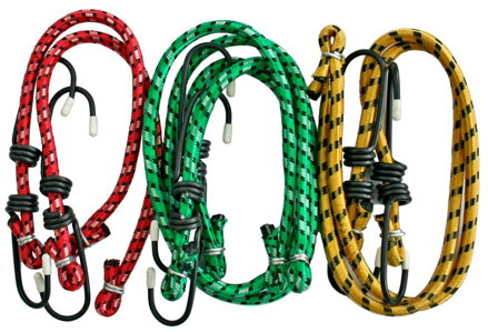 Guma upínacia Strend Pro LB332, 8 mm, 2×30-50-60 cm, oceľové háčiky