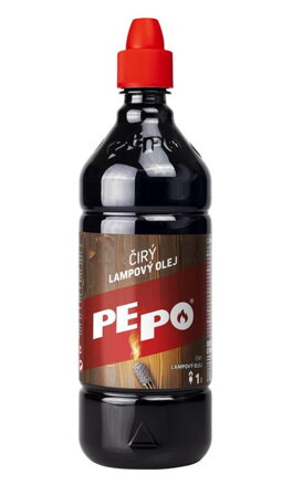 Lampový olej PE-PO, číry olej do lampy, 1 L