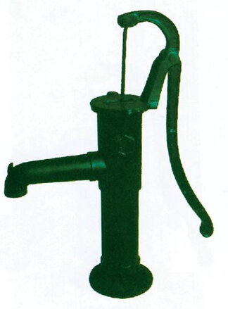 Páková ručná pumpa na vodu GP-011, záhradná, 41x16x68 cm