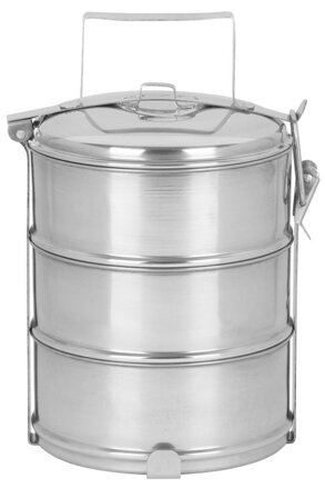 Obedár MagicHome STT, 3x1,2 l, nerez, Inox