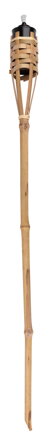 Fakľa BT-MB090 • 0900 mm, bambusová, prepletaná pochodeň