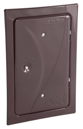 Revízne dvierka Anko C2.2B 160x280 mm, hnedé