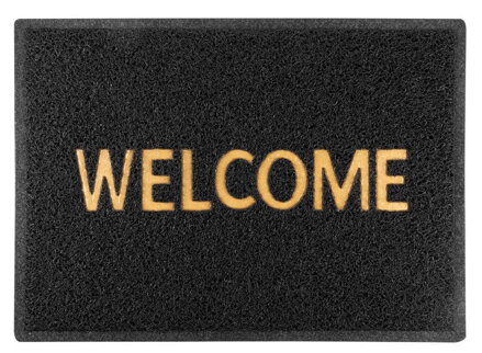  Rohožka pred dvere CBM 122 Welcome – čierna, 50x70 cm