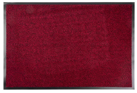 Rohožka pred dvere CPM 303 – čierna/červená, 60x90 cm