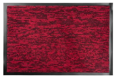 Rohožka pred dvere CPM 303, čierna/červená, 40x60 cm