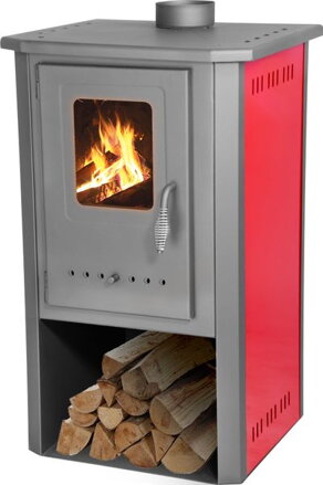 Strend Pro Kachle Thalia Pella, červené, 7 kW, 120 cm
