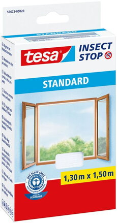 Sieť proti hmyzu tesa Standard, biela, 1500 mm, L-1,5 m