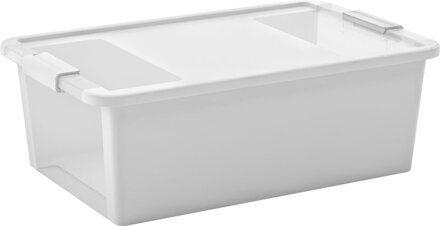 Box s vekom KIS Bi-Box M, 26 l, biely, 35×55×19 cm