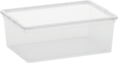 Box s vekom KIS C-box S, 11 l, priesvitný, 26×37×15 cm