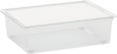 Box s vekom KIS C-box L, 27 l, priesvitný, 39×55×16 cm