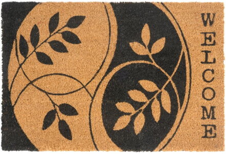 Rohožka MagicHome, pred dvere, Welcome, kokos/pvc, 40x60 cm
