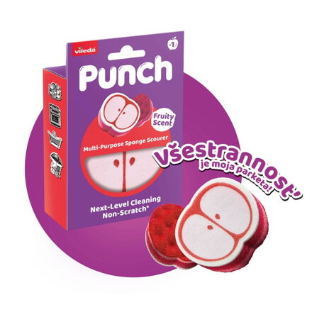 Hubka Vileda Punch jablko
