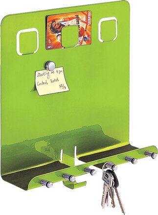 Vešiak na kľúče Easyhome MB-008, zelený